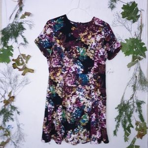 Who What Wear, Patterned, Knee Length Dress